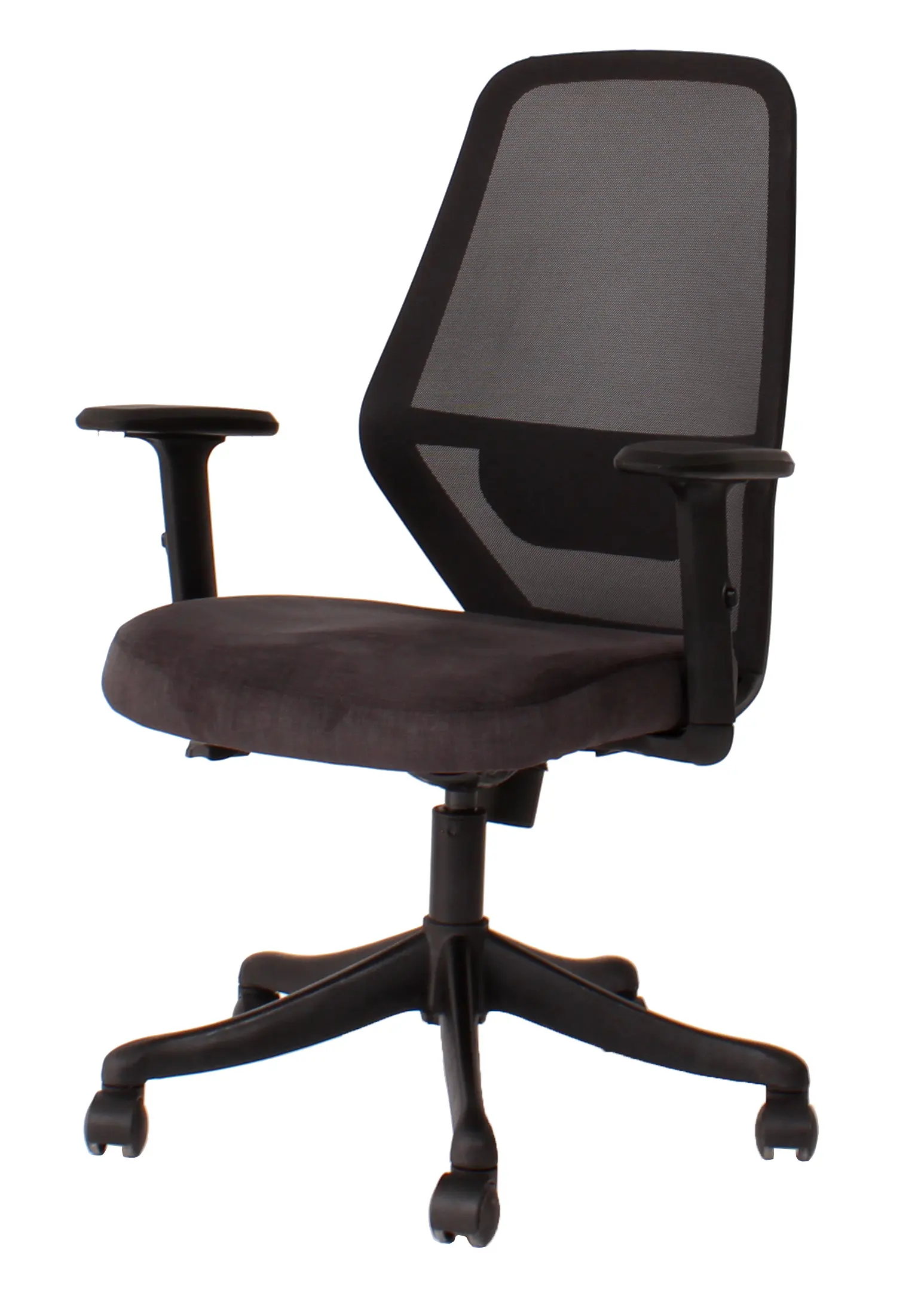 Management Chair - In Black Color With Front View